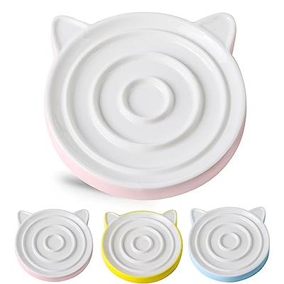 Cat Feeders Slow Feeder Cat Bowl, Fish Shape Silicone Puzzle