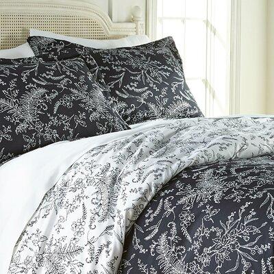 Shop Reversible Quilt Set Black/White, Coverlet