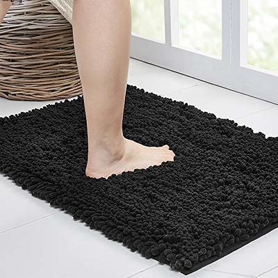 MIULEE Non Slip Shaggy Bathroom Rugs Extra Thick Soft Bath Mats Plush