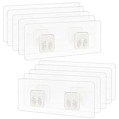 AMKlF 14 Pack Shower Caddy Adhesive Replacement, Adhesive Strips