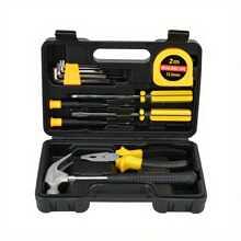 Pliers Kit with Screwdriver Set, 25 ft. Auto Lock Tape Measure