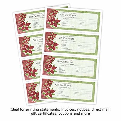  200 Sheets Certificate Paper for Printing 8.5 X 11