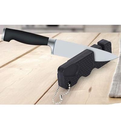 Practical Professional Knife Knife Sharpener 2 In 1 Handheld Knife Scissor  Sharpening Tool Grindstone Knife Stone Kitchen Tools