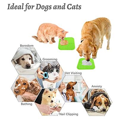 Licking Mat For Dogs And Cats, Premium Lick Mats With Suction Cups