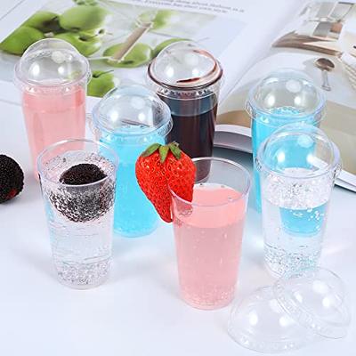 Disposable Juice Glass With Lid