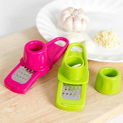 1pc Creative Stainless Steel Garlic Cutter Onion Chopper Hand Pressure  Garlic Presses Machine Kitchen Tools Kitchen Gadgets