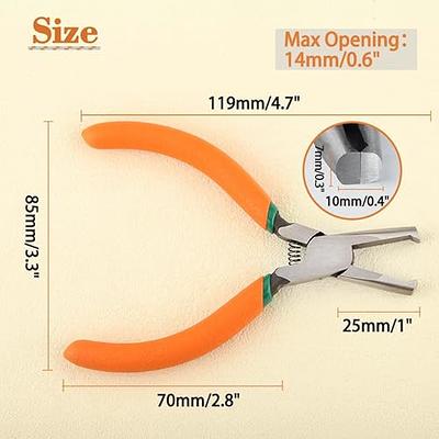 2Pcs Extra Long Needle Nose Pliers Precision Wire Plier Repair Tool (6-Inch)