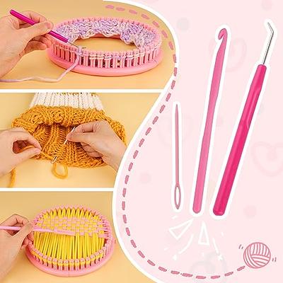 AHCo. Knitting Loom Kit for Beginners, Creative Craft Toy for Girls Ages 7  8 9 10 11 12 with Storage Bags Yarns Knitting Tools, Fantastic DIY Gifts  Knit Hat Scarf Coaster - Yahoo Shopping