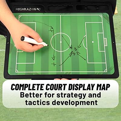 HIGHRAZON Football Coaches Clipboard, Green Double-Sided Dry Erase Coach  Clipboard, Football Whiteboard for Coaches, Lineup White Board with Marker  for Coaches Gift - Yahoo Shopping