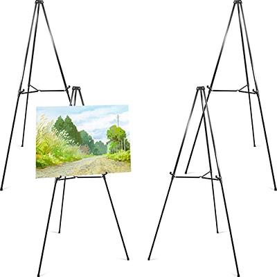 PUJIANG 63 Telescoping Easel,Aluminum Easels for Signs,Easel