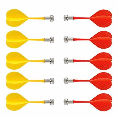 10 Pcs Replacement Magnetic Darts Plastic Wing Dart for Magnet Dartboard  Target Game Toys