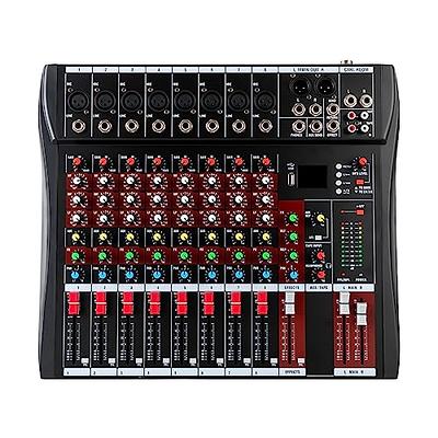 Pyle Pro PAD10MXU 2-Channel Mini Mixer with USB Audio PAD10MXU