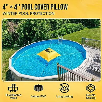 Pool Pillows for Above Ground Pool 4 x 4 Ft Ultra Thick & Cold