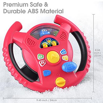 1pcs Car Toys Musical Toys Vehicle Toys Simulation Steering Wheel