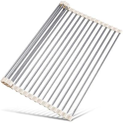 Stainless Steel Roll Up Dish Drying Rack Multifunctional - Temu