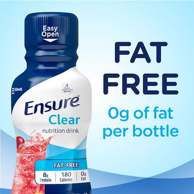 Ensure Pre-Surgery Clear Drink, 50 Grams Carbohydrates, Strawberry