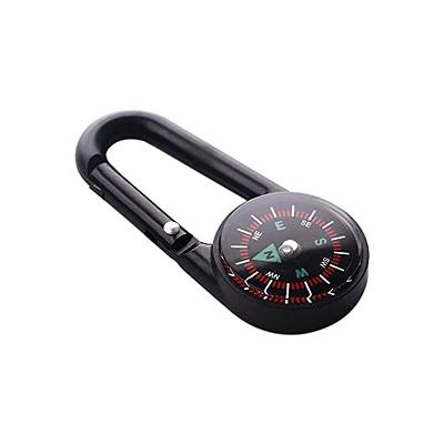 Outdoor Thermometer Compass Multifunction Waterproof Mini Portable  Thermometer Compass Key For Outdoor Camping Hiking