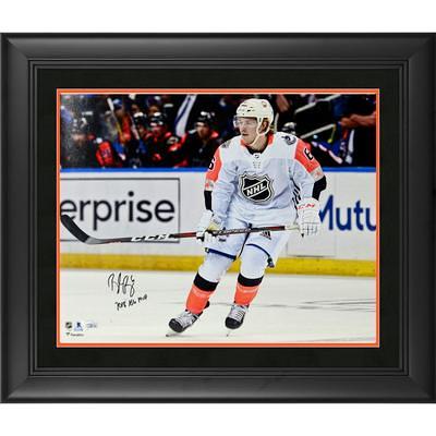 Steven Stamkos Tampa Bay Lightning Autographed Framed 16 x 20 White Jersey Skating Photograph