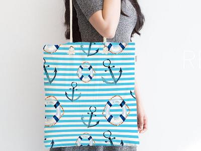 Cute Canvas Tote Bag, Beach, Travel, Large Shopping, Bag With Zipper,  Fabric Shoulder Off - Yahoo Shopping