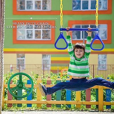 Jungle Gym Kingdom Pirate Ship Wheel for Kids - Toy Steering Wheel for  Treehouse, Outdoor Playhouse, Backyard Playset or Swing Set - Playground