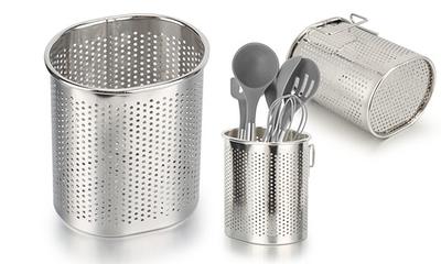  Slideep Stainless Steel Cutlery Utensil Holder