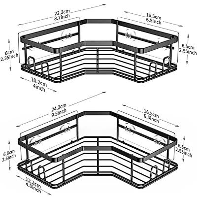 BATHMAX Corner Shower Caddy, Shower Organizer Corner Shower Shelf