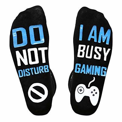 Funny Gaming Socks Stocking Stuffers for Adults Men Teen Boys