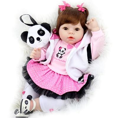 Anano Reborn Toddler Dolls Boy Big 26 Inch Baby Reborn Dolls That Look Real  Life Baby Dolls Realistic Dolls Silicone Bebe Reborn Girl with Dummy 