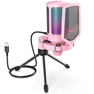 TONOR USB Microphone, Gaming RGB Microfono, PC Podcast Recording Cardioid  Computer Mic Kit TC40 RGB