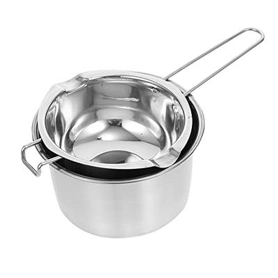  TEHAUX Stainless Wok Spout Small Pot Mini Pot Dual