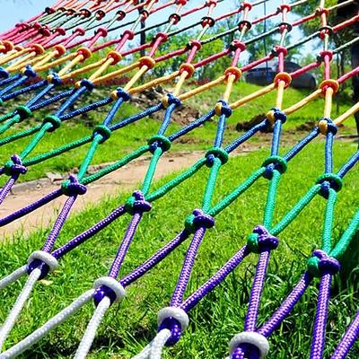 MATHOWAL Playground Climbing Cargo Net for Kids, Outdoor Obstacle