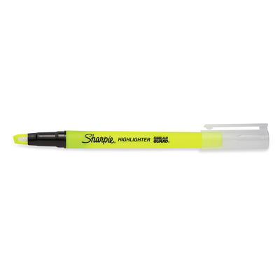 Sharpie Highlighters, Stick, Clear View, Yellow - 2 highlighters