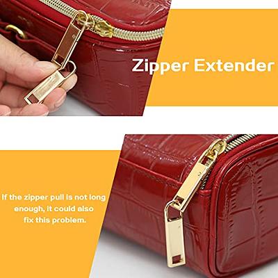 Upgraded Gold Zipper Pull Replacement Metal Zipper Handle Mend Fixer Zipper  Tab Repair for Shoes Luggage Suitcases Bag Jacket 8 PCS - Yahoo Shopping