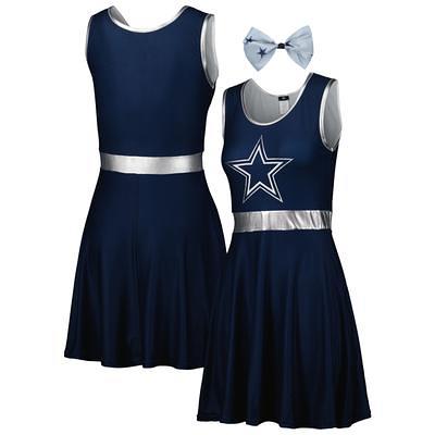 Infant Navy/White Dallas Cowboys Tailgate Tutu Game Day Costume Set