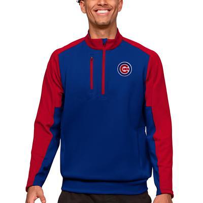 Antigua Men's Chicago Cubs Grey Victory Pullover