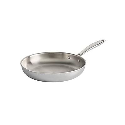 OXO Mira Tri-Ply Stainless Steel PFAS-Free Nonstick, 10 Frying Pan Skillet,  Induction, Multi Clad, Dishwasher and Metal Utensil Safe - Yahoo Shopping