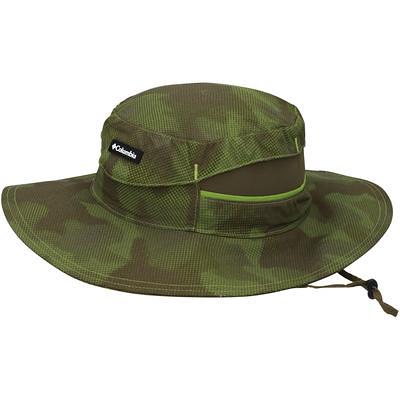 Men's Columbia Gray Bora Bora Booney II Omni-Shade COOLMAX Bucket Hat