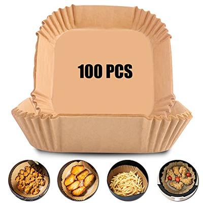 100/50PCS Air Fryer Special Paper Airfryer Disposable Trays Oil