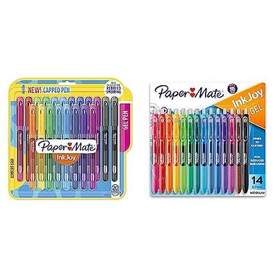 Paper Mate InkJoy Gel Pens, Medium Point (0.7 mm), Assorted Colors, 10  Count 