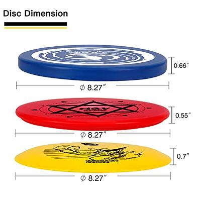 NQV Disc Golf Set,Disc Golf Starter Set-6 Pack Driver, Mid-Range and Putter  Discs with Disc Golf Bag for Outdoor and Backyard(Black Bag) - Yahoo  Shopping