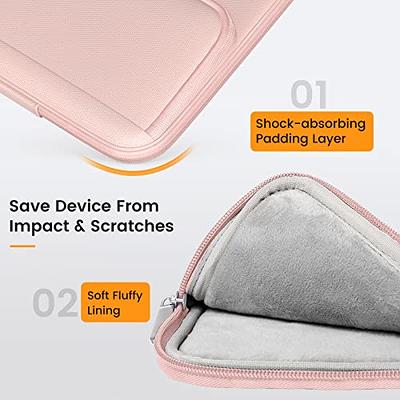 MoKo 12.9 inch Tablet Sleeve Bag, Compatible with iPad Pro 12.9 M2 2022/2021/2020, Surface Laptop Go 12.4, Galaxy Tab S8+/S9+ 12.4 2022/2023