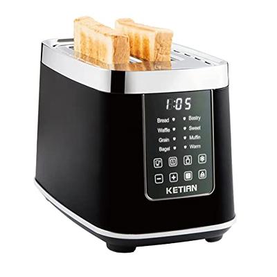 Hi Tek Stainless Steel Commercial Toaster - 4-Slice, 1 1/2 Slots