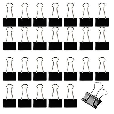 100 Pack Small Binder Clips 0.75 Inch, Small Binder Clips Micro Clips Paper  Clamps for Office and Home Supplies, Black - Yahoo Shopping