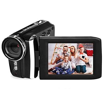 Aasonida Video Camera Camcorder for , Digital Vlogging Camera FHD  1080P 30FPS 24MP 3.0 Inch 270° Rotation Screen Video Recorder with