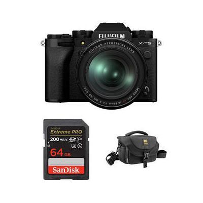 Fujifilm X-T5 Mirrorless Camera, Black 16782301 - Adorama