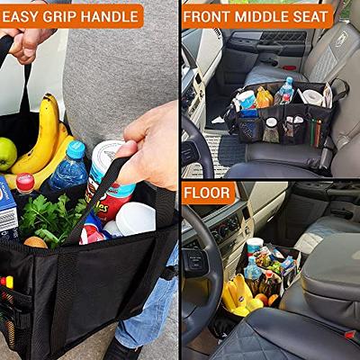 Multifunctional Car Back Seat Car Storage Box Under Seat Storage Box Tissue  Box Auto Back Seat Bag Decoration Accessories