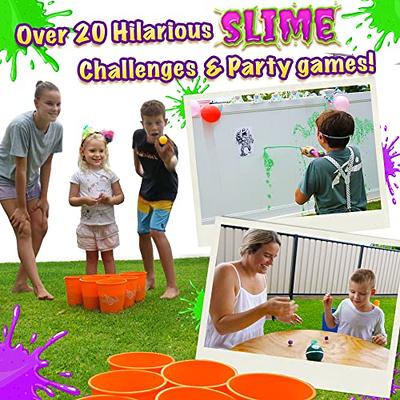 Super Slimetastic DIY Slime Kit for Girls and Boys - 4 Bottles of