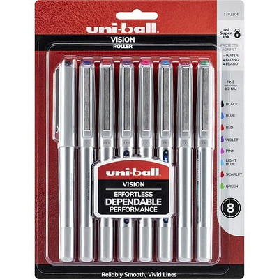 uniball 207 Impact Retractable Gel Pens, Bold Point, 1.0mm, Red