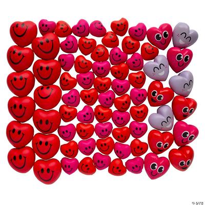 Bulk 72 Pc. Valentine Stress Toy Assortment Assorted Colors - Yahoo Shopping