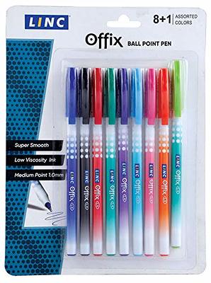 Linc Offix Smooth Ball Point Pen 1.00mm Tip 50-Count Blue
